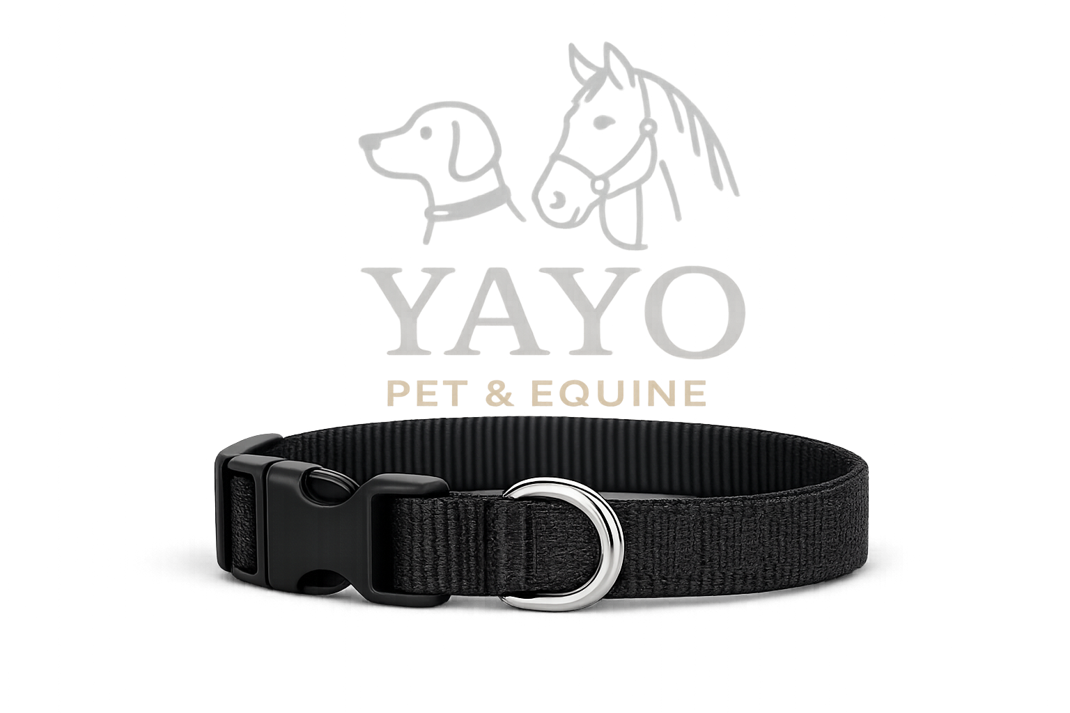 Nyakörv közepes kutyáknak 2,5 cm széles